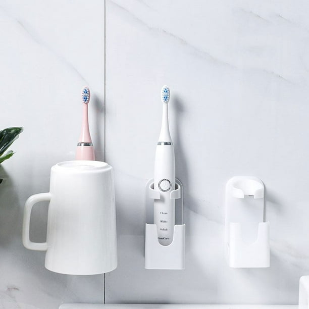 Soporte para cepillo de dientes eléctrico, colgador montado en la pared,  accesorios de baño