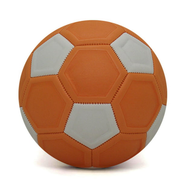 Balón de fútbol, tamaño 5 para niños, balón de entrenamiento de PVC, tamaño  oficial, juguetes al aire libre, regalos, fútbol Amarillo Soledad Balón de  fútbol