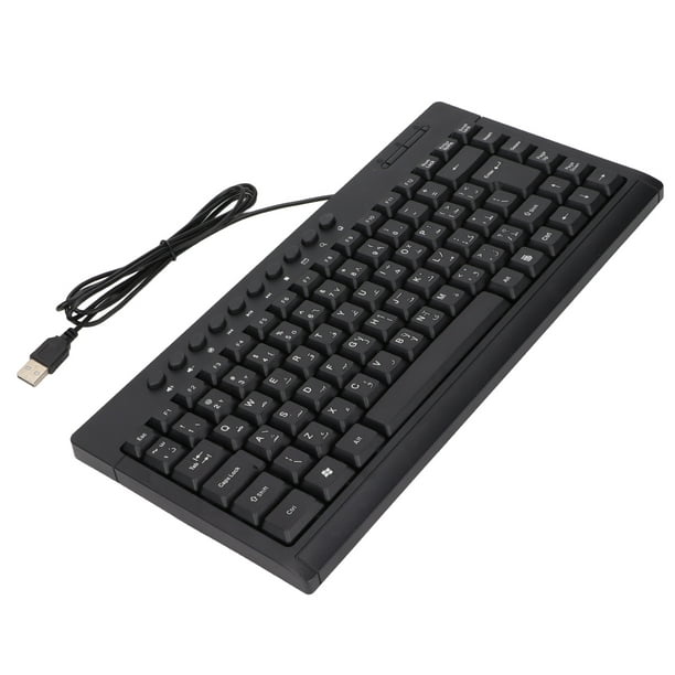  Aspirador de teclado, portátil mini teclado USB de mano, aspiradora  de teclado recargable para computadora de escritorio y PC (negro) :  Electrónica