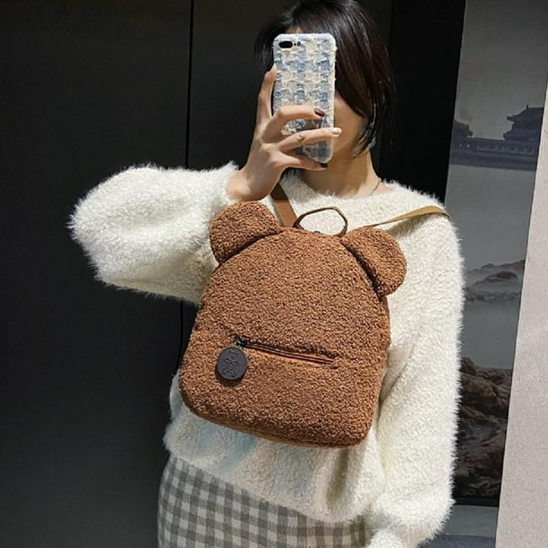 Bolso Bandolera Con Forma De Cordero Para Mujer, Bolso Móvil