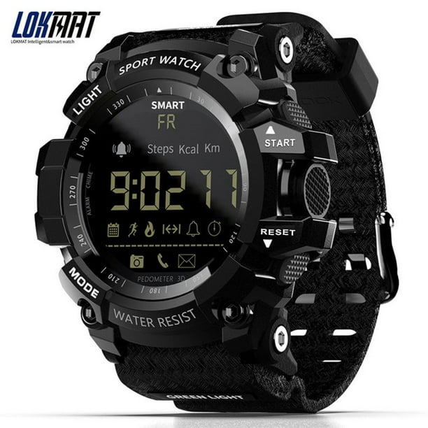 Reloj inteligente MK16 Reloj militar militar resistente para hombres y  mujeres Reloj de 12 mes LOKMAT Reloj inteligente