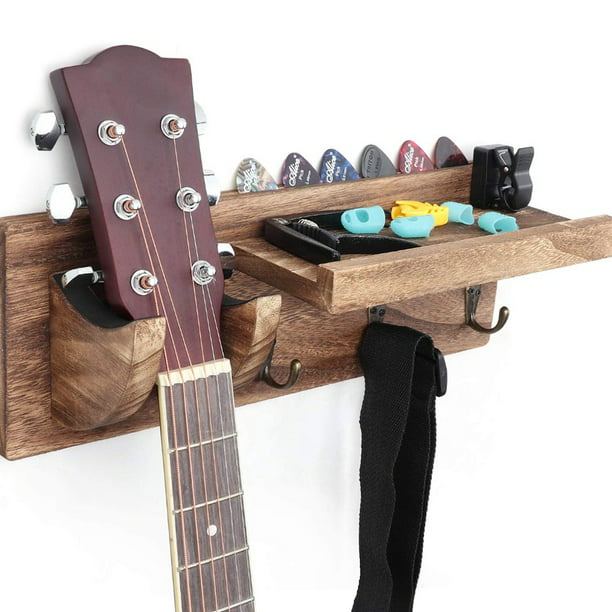 soporte de pared para guitarra con gancho para colgar guitarras acustic  electric