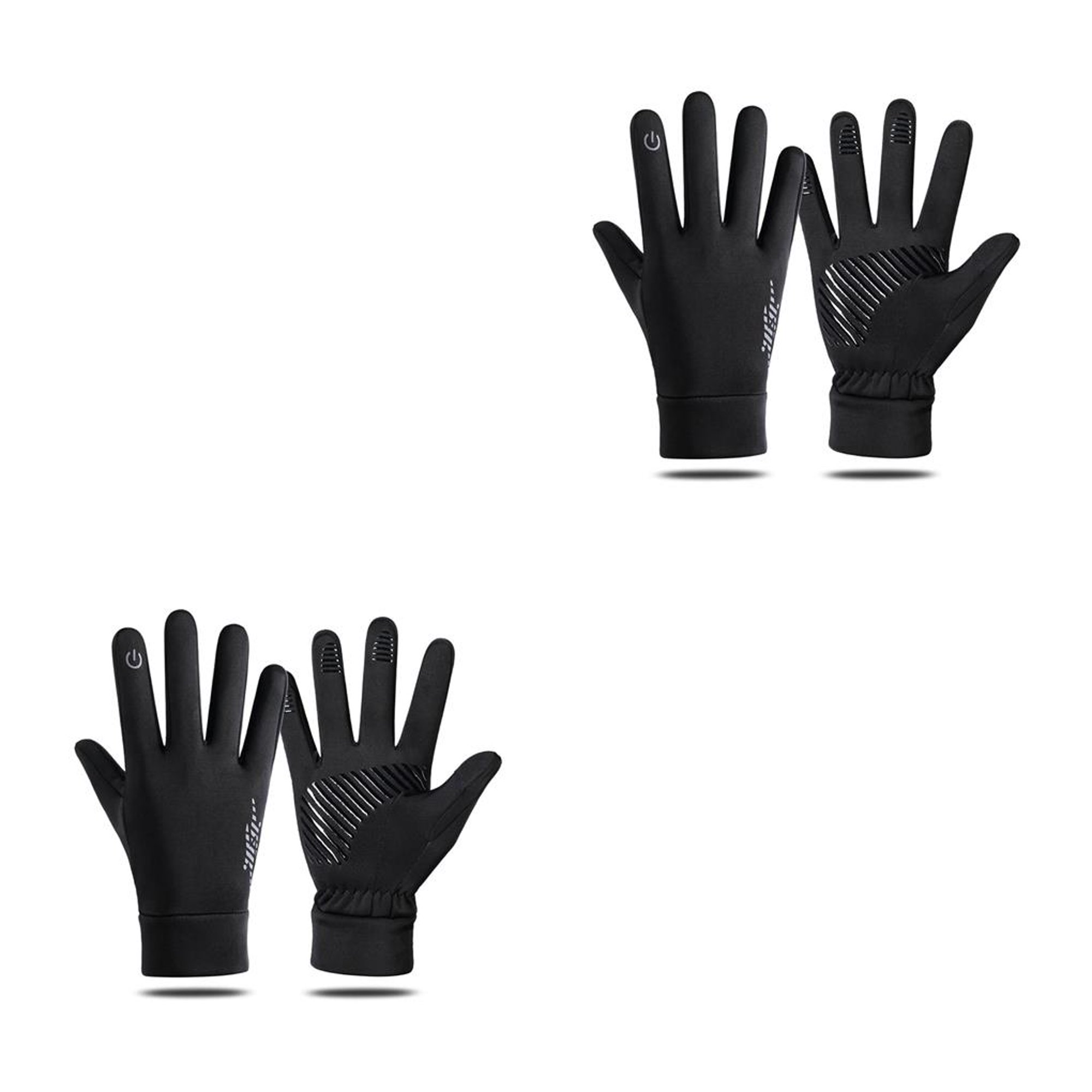 Guantes Field Player negro para hombre