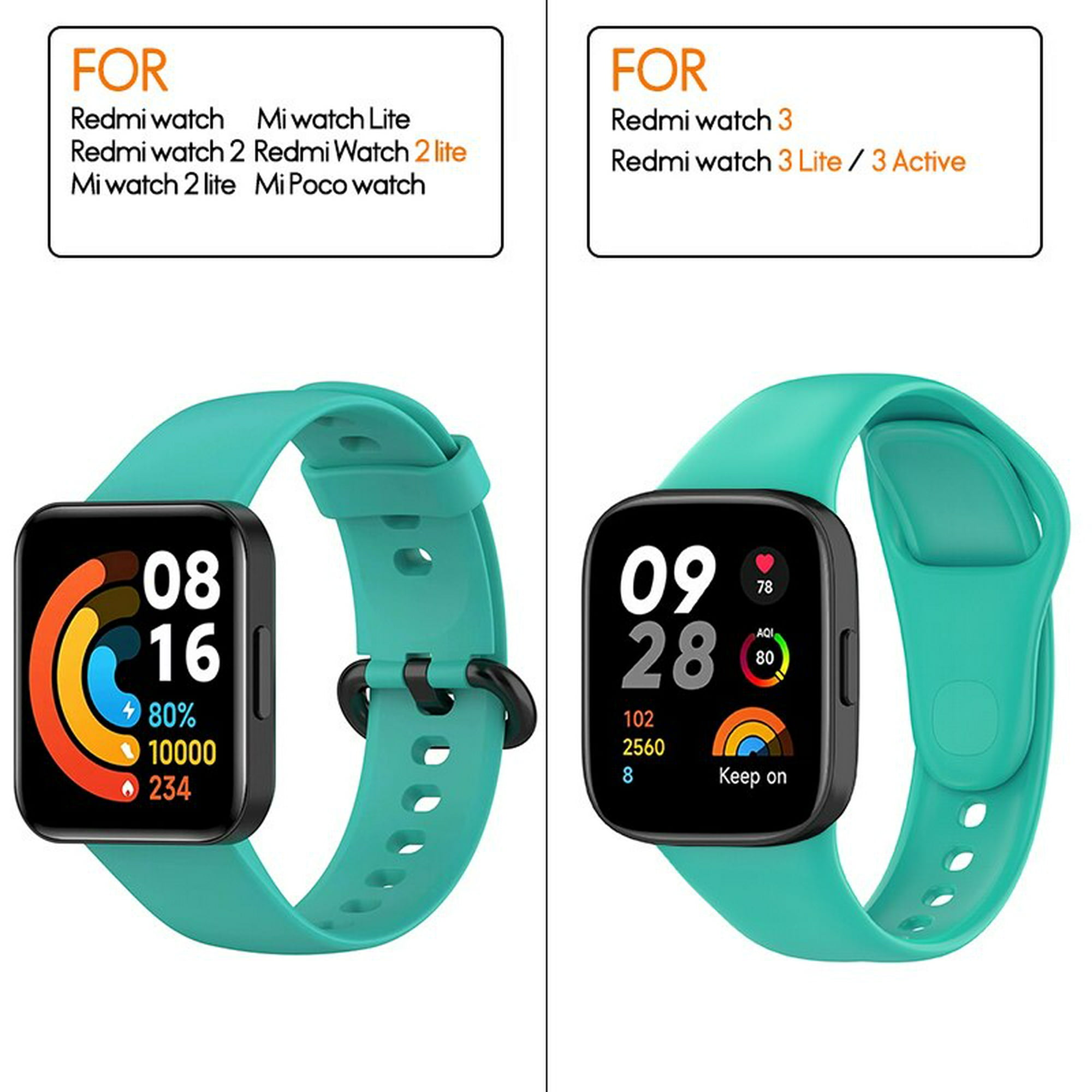 Correa de silicona para Xiaomi Mi Watch 2 3 Lite Mi poco, pulsera activa para  Redmi Watch 2 Lite 3 lite El Mercado de Encantos