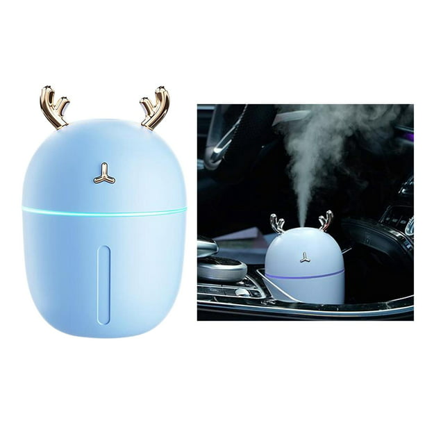 Humidificador portátil portátil Mini atomización Spray humidificador  dispositivo para oficina en casa coche (azul)