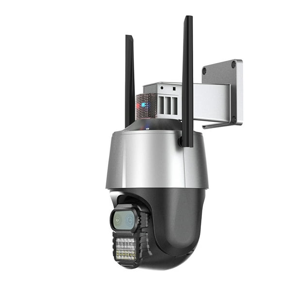 Cámara de vigilancia IP CCTV impermeable dispositivo de vigilancia con  detección Likrtyny humana lente Dual Zoom 8X visión nocturna monitoreo al  aire libre 8MP 4K 24G WiFi