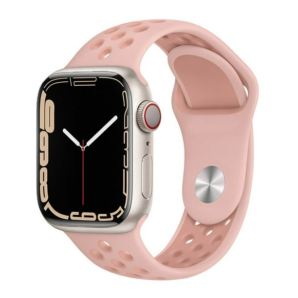 Correa para apple watch banda de silicona 45mm 44mm Ultra 41mm 42mm 45 mm dep Dengxun unisex | Bodega Aurrera en línea