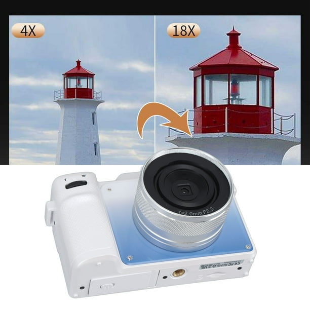 Cámara Digital 4k Para Fotografía Y Video, Enfoque Automático De 48 Mp,  Cámara De Vlogging Para , Cáma