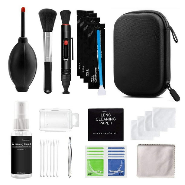 Kit de limpieza de cámara de 19 Uds., lente DSLR, Sensor de cámara Digital,  limpieza para Sony Clean