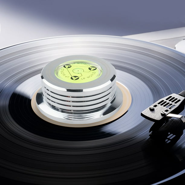 Estabilizador de disco LP de aleación de aluminio tocadiscos
