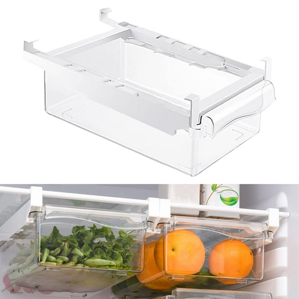 Comprar Organizador transparente para refrigerador de cocina, caja de  almacenamiento, compartimento para refrigerador, cajón, contenedores de  almacenamiento para nevera