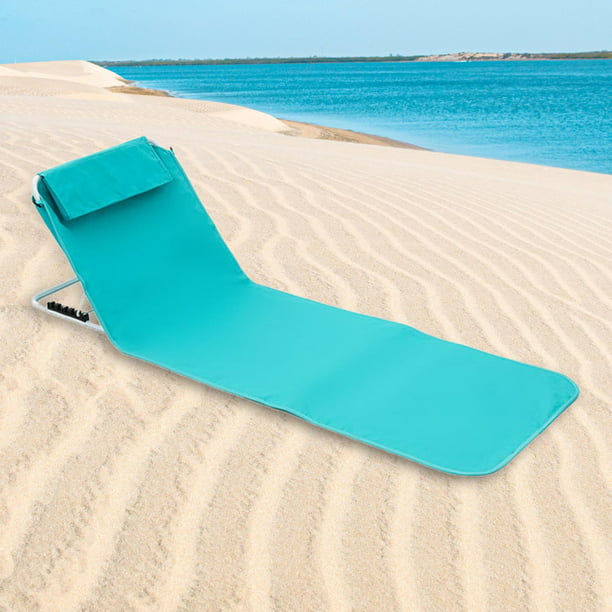 Silla de piso plegable para acampar, silla de playa plegable Estera de  salón Accesorio portátil Cojín para sentarse Mochilero para caminatas  Viajes DYNWAVEMX sillas de playa plegables