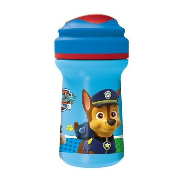 Paw Patrol - Botella de agua de 16 onzas sin BPA para niños, Rocky, Rubble  & Chase