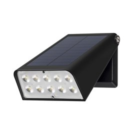 Lámparas solares para exteriores con detector de movimiento, 128 focos LED Luces  solares súper brillantes para exteriores LED IP65 a prueba de agua 3 modos  de luz solar de pared Adepaton 2035765