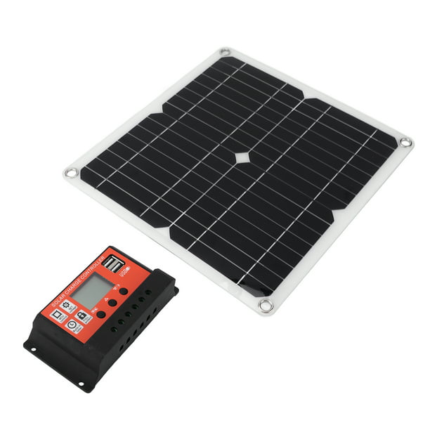 Kit Panel Solar 12v Fuente Energia Respaldo Solar Y Bateria