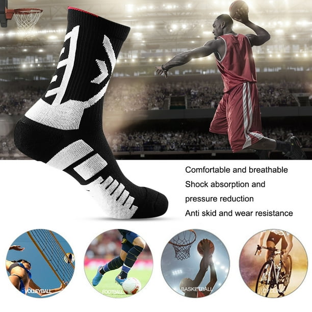 Calcetines de fútbol de compresión para hombre, calcetines deportivos de  béisbol, fútbol, ​​tenis (n Likrtyny Para estrenar