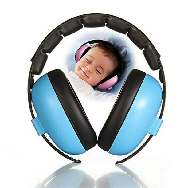 Auriculares con cancelación de ruido para bebés, auriculares con protección  auditiva para bebés, ABS, portátiles, con gran espacio interior, amigables