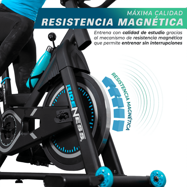 Bicicleta Fija Resistencia Magnetica Cardio Spinning Pro Color