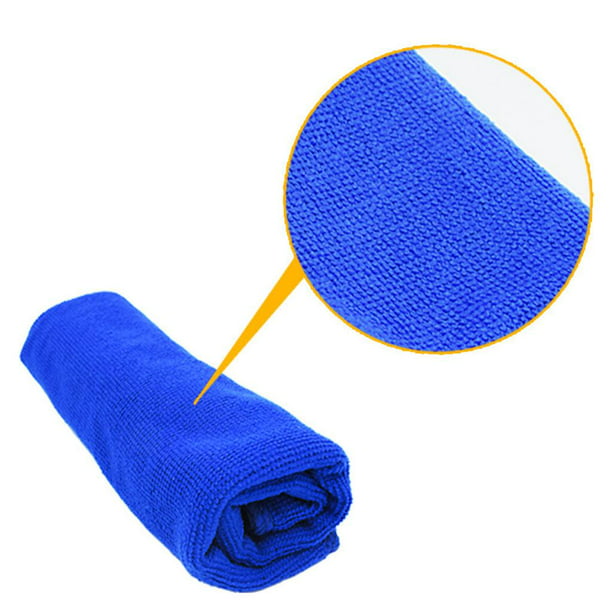 Paño de limpieza de microfibra Toalla suave sin rayones de autos Pulido  Detallado 40 piezas Sunnimix Aparato de limpieza azul