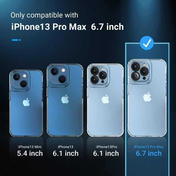 3 Protector de Pantalla Vidrio Templado Cristal Para iPhone 13 Pro Max 6.7  Inch