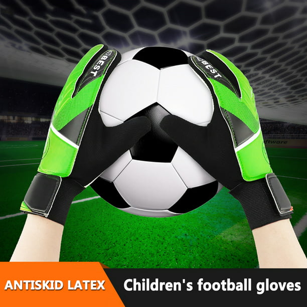 N/A/A Guantes de portero, guantes de portero de fútbol, guantes de portero  para niños con soporte para los dedos, guantes duraderos para adultos y  jóvenes : Deportes y Actividades al Aire Libre 