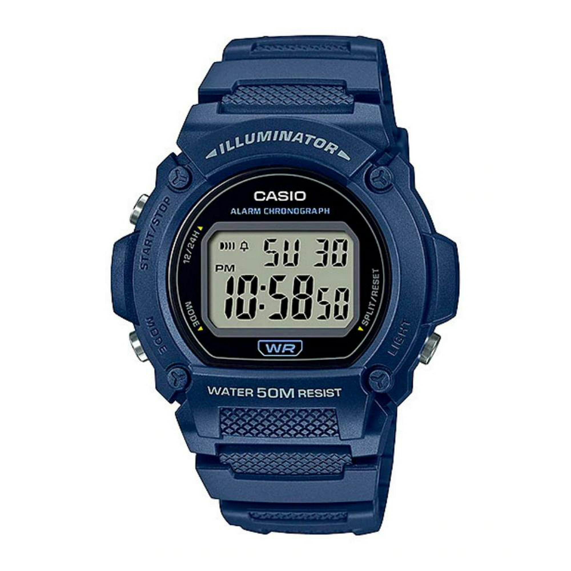 Reloj Casio G-Shock GD350-1 Digital Para Hombre Alarma Luz LED Resina Negro