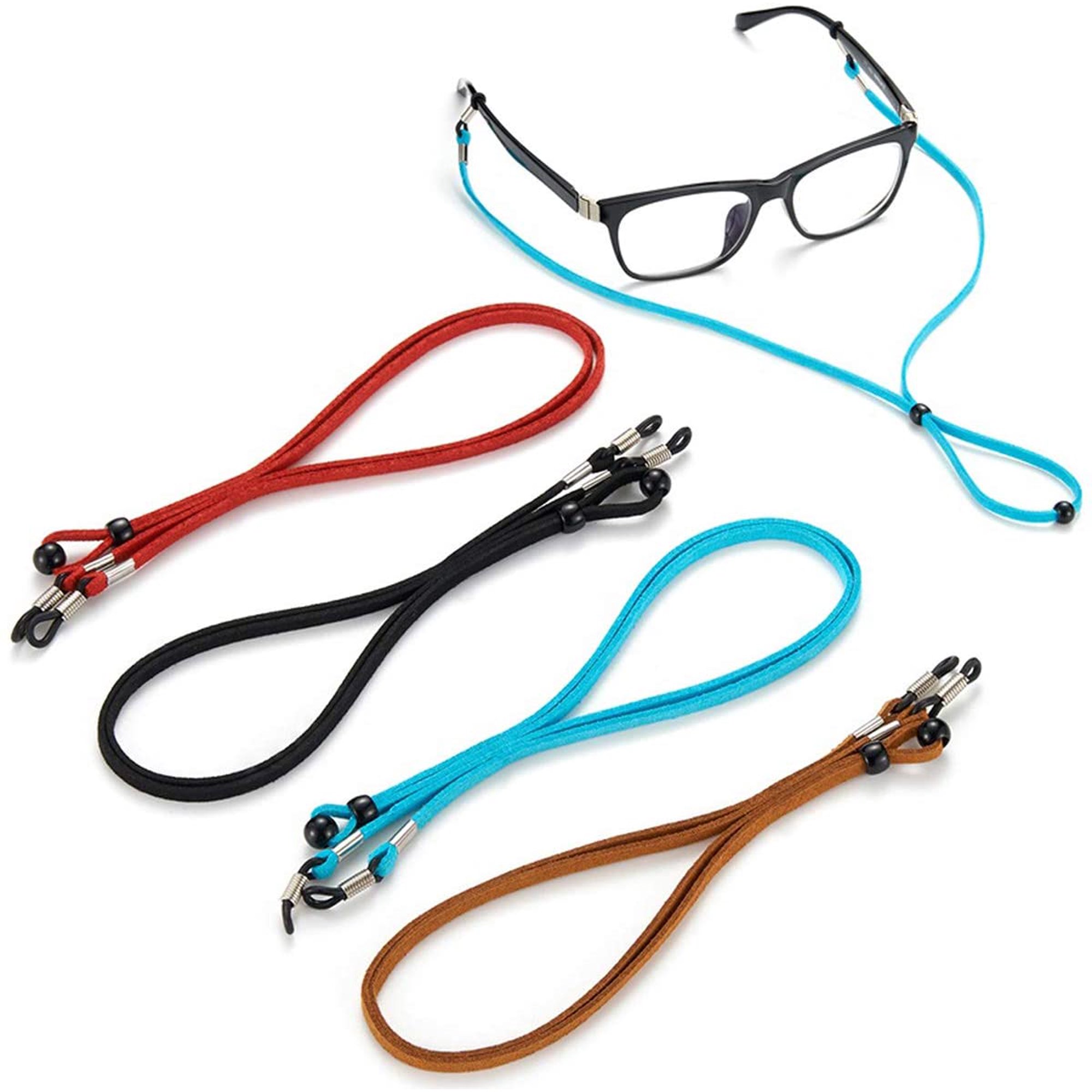 4 Piezas Cadena Collar Correa Sujeta Lentes* Cubrebocas Gafas Cordon, Moda  de Mujer