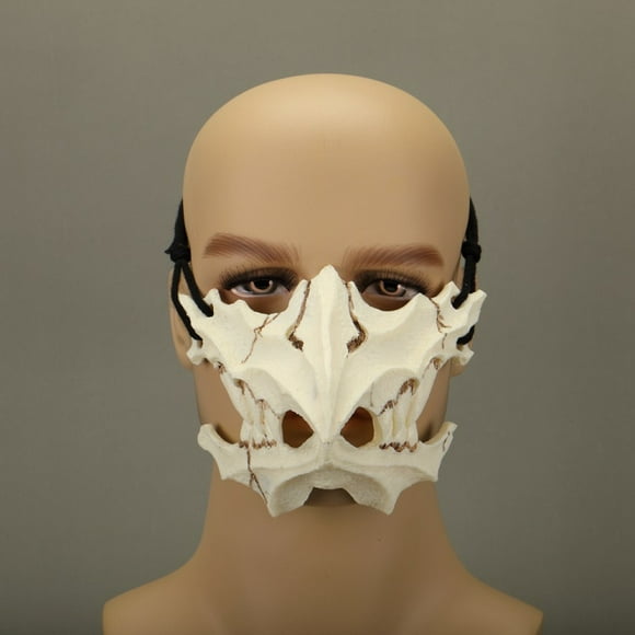 nueva máscara de dios dragón japonés máscara de resina natural y ecológica para fiesta temática animal máscara de animal hecha a mano3federación rusa deng xun unisex