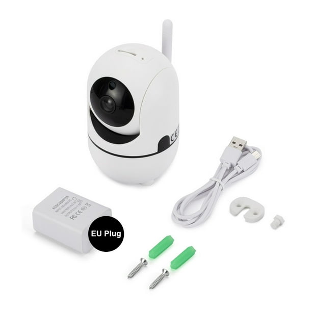 Mini cámara inalámbrica Wifi Monitor de seguridad para bebés  intercomunicador bidireccional Kuymtek con visión nocturna infrarroja para  el hogar sala de estar y dormitorio