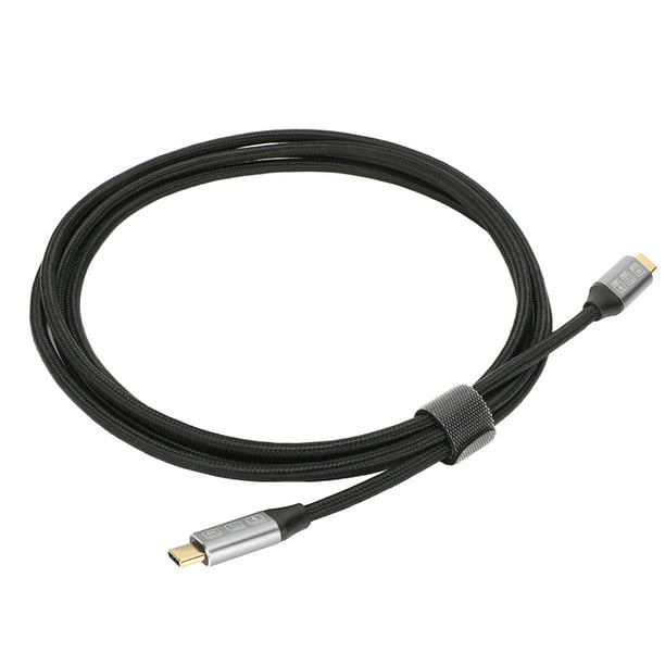 Cables USB C actualizados de 6 pies (paquete de 2), cable tipo C de carga  rápida de 3 amperios, transferencia de sincronización rápida de datos USB A