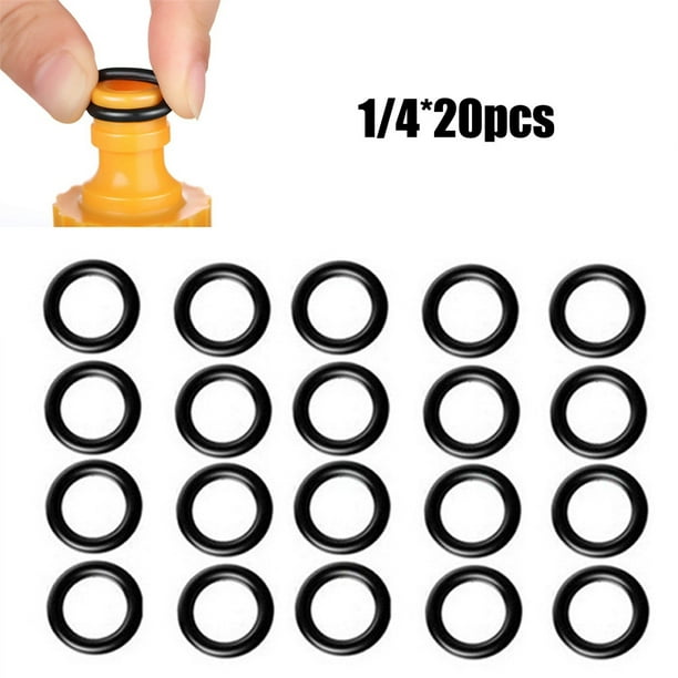 Juntas Tóricas 20 piezas juntas tóricas duraderas en forma de O reemplazo  de anillos M22 1/4 pulgadas para lavadora a presión Ndcxsfigh Libre de BPA