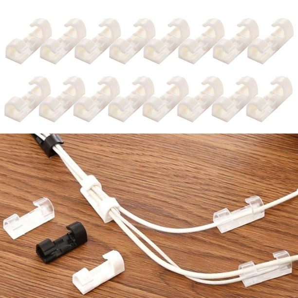 Soporte Adhesivo Para Clip De Cable: Grapas Para Cables, Gestión