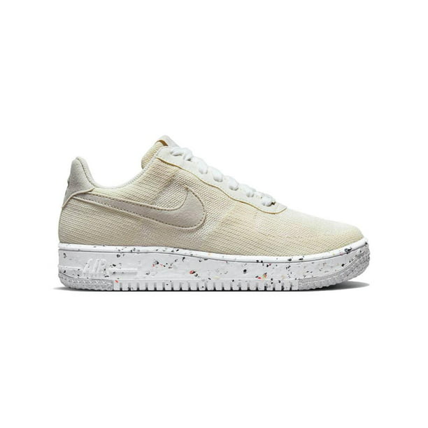 Tenis Nike Air Force 1 Crater FlyKnit Mujer Casual Clásico beige