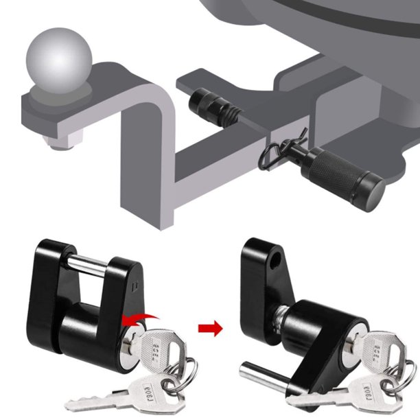 Candado de Enganche de Remolque Candado de Pasador de Enganche de