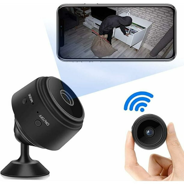 Mini cámara oculta WiFi Pequeña cámara de vigilancia de seguridad