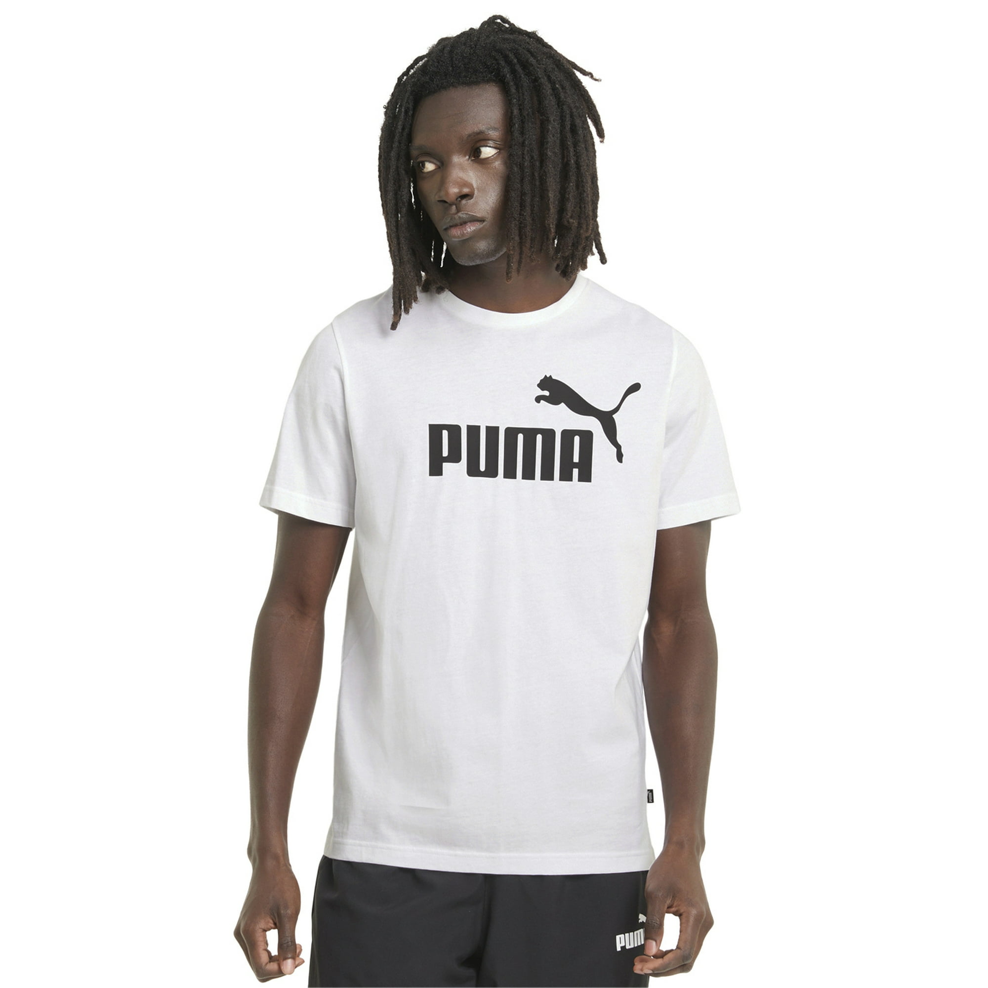 Playera Puma Hombre Essential Casual Blanco 58666602