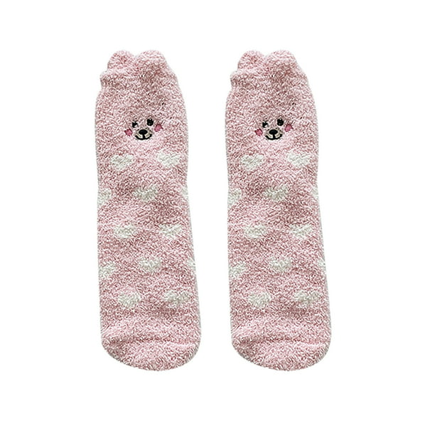 Calcetines de punto de onda con rayas de colores bonitos para mujer niña, calcetines gruesos de Fridja nalpqowj3710 | Walmart en línea
