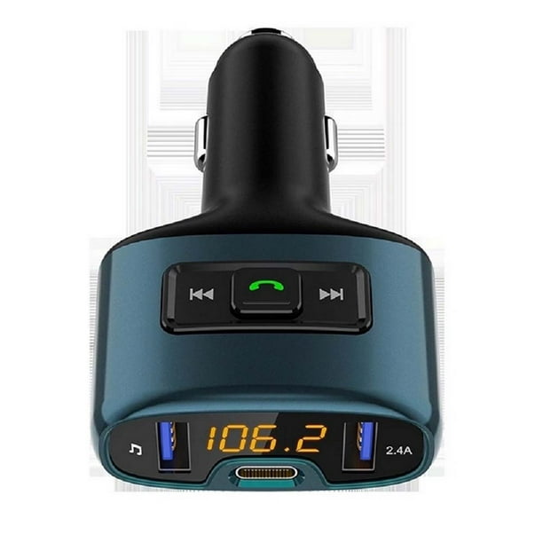 Transmisor FM Bluetooth para coche Reproductor MP3 QC3.0 de carga rápida  BC52 Levamdar HMKY149