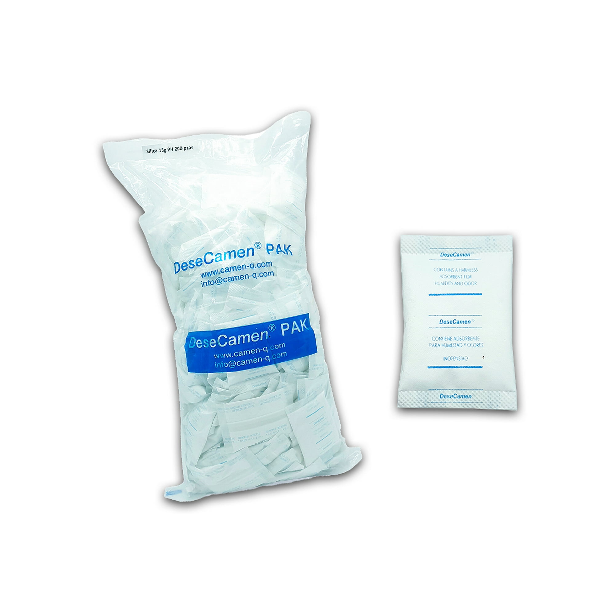 Paquete de gel de sílice - Zamnesia