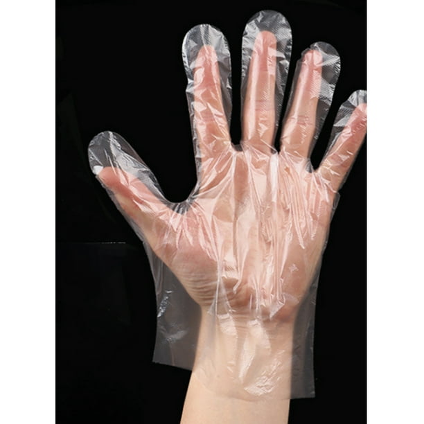 Guantes desechables de polietileno 500 pza