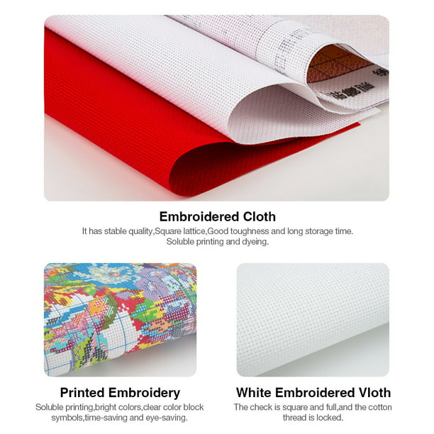 Cuadros Decorativos Bordado completo Hilo de algodón ecológico 11CT Impreso  Cenicienta Punto de cruz Tmvgtek embutido en tela | Walmart en línea