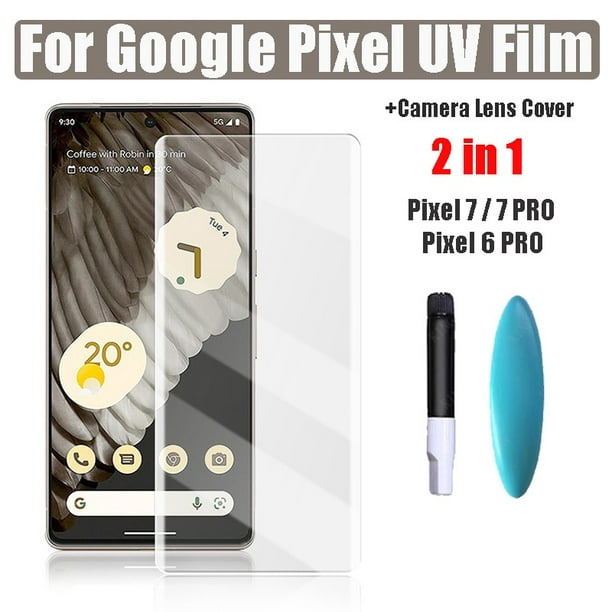 Vidrio Templado UV 2 En 1 Para Google Pixel 7 Pro Protector De Pantalla Con Película  De Lente De Cámara 6 Glass Gao Jiahui unisex
