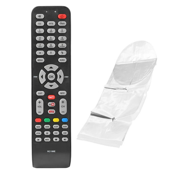 Control Remoto Mando a distancia de TV para Mi TV/TV Box 4A/4C/4S mando a  distancia (negro) Likrtyny Para estrenar