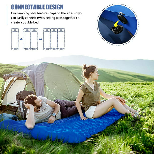Colchoneta de Camping ultraligera, colchoneta inflable impermeable,  Plegable, portátil, para dormir en tienda de campaña, colchón de aire  inflable, senderismo y Trekking, 2023 - AliExpress