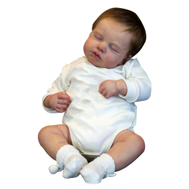 Muñeca de simulación de bebé Reborn, juguete de niño pequeño realista de  silicona, regalo para niños Likrtyny juguetes de los niños