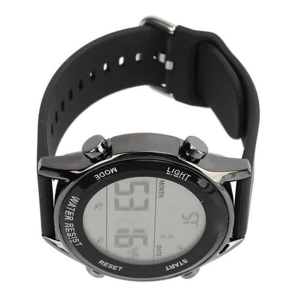 Reloj con Correa de Cronógrafo Digital para Hombre WR50M