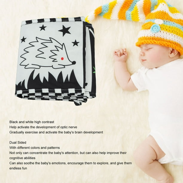 Libro De Tela Para Bebé, Libro De Cuentos De Tela Suave Para Bebés, Libro  Suave Para Bebés, Libro Su ANGGREK Infant Soft Book
