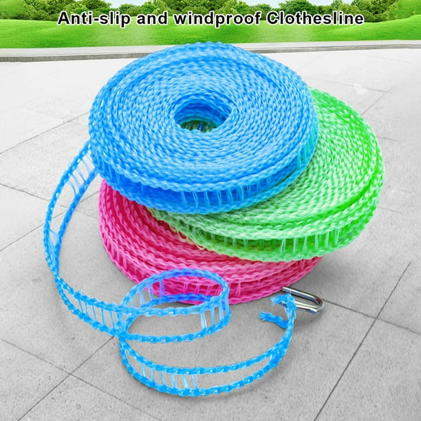 Paquete de 2 tendederos extensibles, cuerda para secar ropa, carrete de  paraguas de viaje portátil a YONGSHENG 8390613237118
