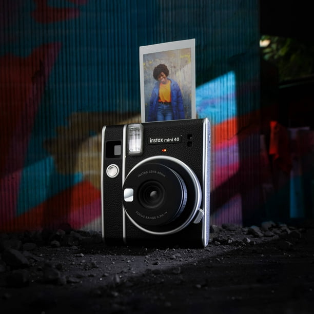  Fujifilm Cámara Instax Mini 12 de película instantánea lila  lila, Fuji Instax Mini película instantánea 40 hojas, paquete de regalo de cámara  instantánea, compacta : Electrónica
