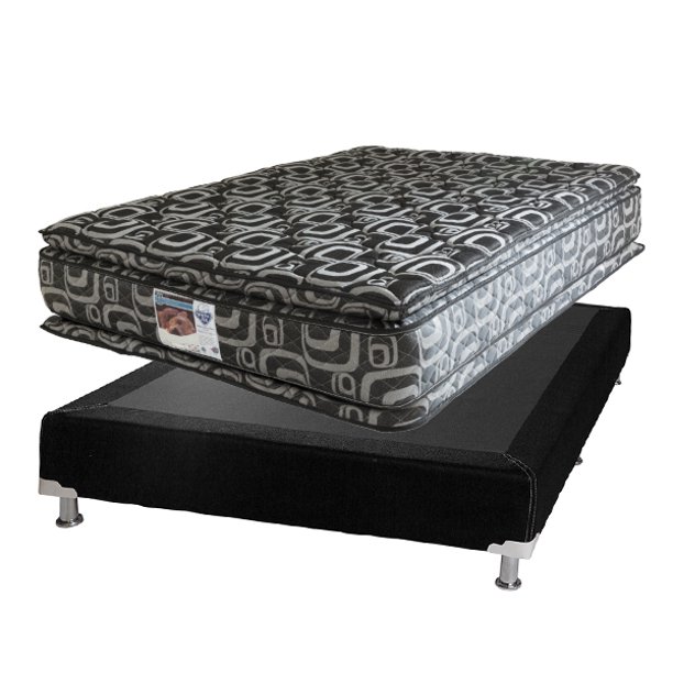 Paquete Colchon Queen Size + 2 Almohadas + Box + Cubre Colchon + Juego de  Sabanas Spring Air Smith